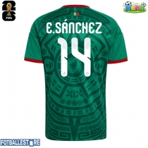 Mexico Erick Sanchez #14 Hjemmedrakt VM 2026 Kortermet